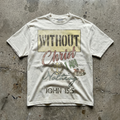 Boxy "Without Christ" Tee