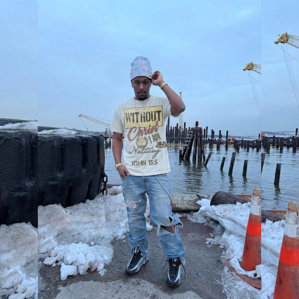 Boxy "Without Christ" Tee